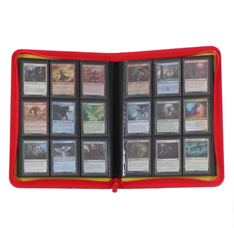 Card Binder With Sleeves Holds